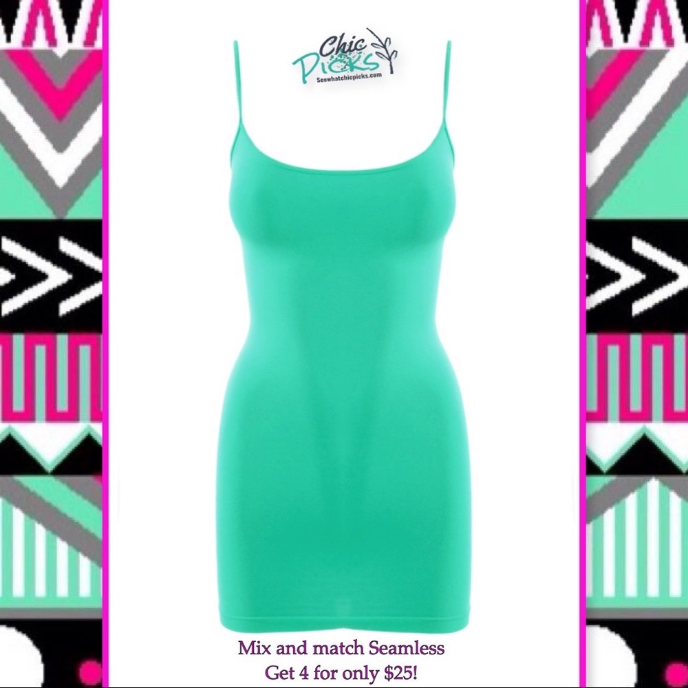 💥5 for $25! Sugarlips Seamless long Layer Cami
